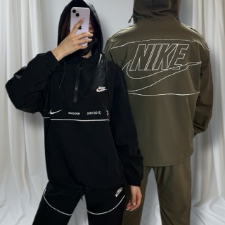 NK 파이핑 반집업 후드 조거 세트 (남여공용)