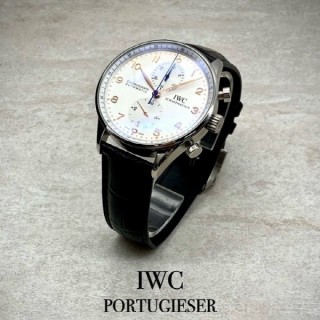 IW* 포르투기저 화이트다이얼 골드침