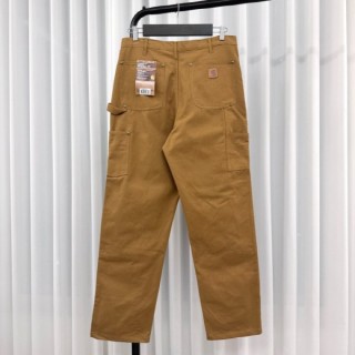 칼* WIP 캔버스 더블 니 팬츠