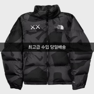 노* x 카오스 레트로 눕시 패딩