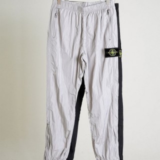 와펜 패치 메탈 나일론 조거 팬츠