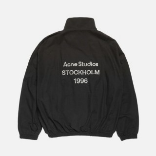 아** 백로고 워싱 자켓