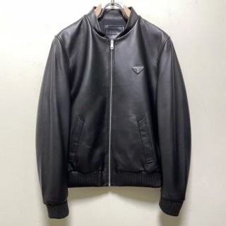 프* PY998 트라이앵글로고 나파가죽 재킷