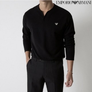 ARM 조르지오 댄디 트임 긴팔 티