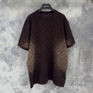 루* 페이디드 모노그램 쇼트 슬리브 - 수입 프리미엄 (남여공용)