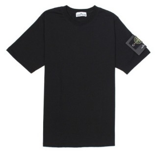 소매 와펜 반팔티