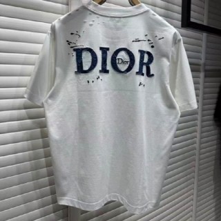 DR. 데님패치 데미지 자수반팔