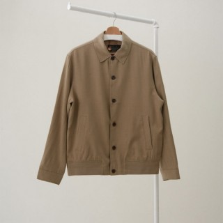 로* 미니멀 카라 버튼 자켓