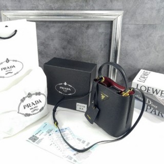 프** 사피아노 레더 파니에 스몰 미니백 블랙 (풀박스)