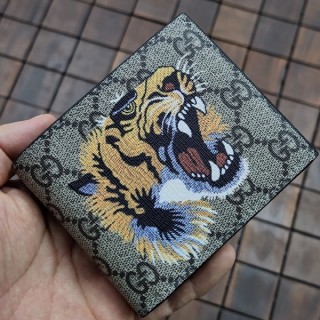 [189번] 구* 타이거 반지갑 브라운